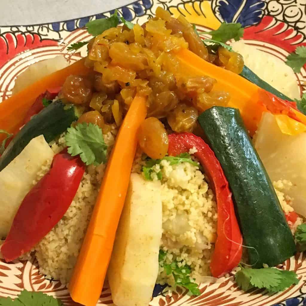 couscous plated