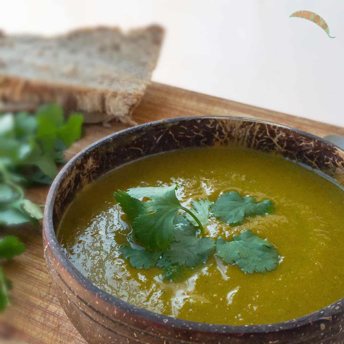 carrot and coriander soup