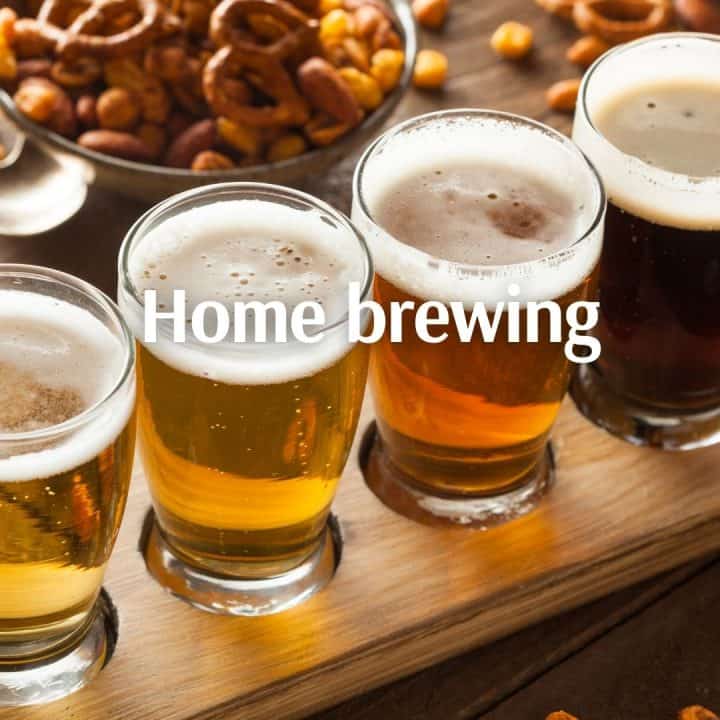 Home brewing page picture